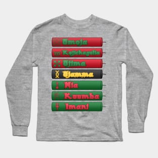 Kwanzaa's Seven Principles Long Sleeve T-Shirt